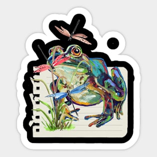 The Frog Sticker